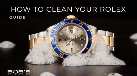 pulire ghiera ceramica rolex|how to clean rolex crystals.